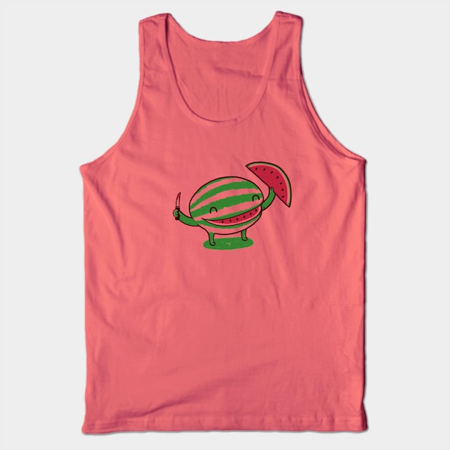 HAPPY SLICE OF LIFE Tank Top by Randyotter